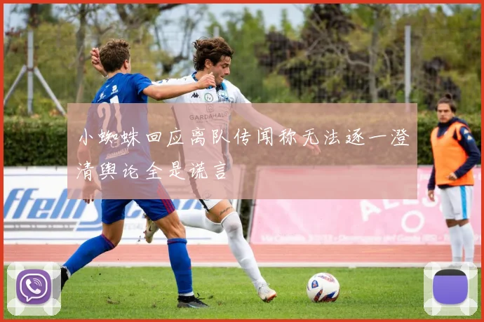 小蜘蛛回应离队传闻称无法逐一澄清舆论全是谎言
